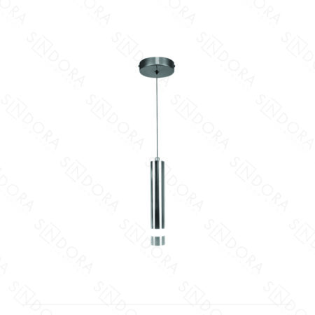 Pendente Metal Cromado e Acrílico 4×27CM – Sindora DCD02211