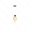 Pendente Metal Cromado e Cristal 9×19CM – Sindora DCD02218