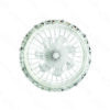 Pendente Ventilador Led 100% Cobre Branco 50cm - Sindora DCF08009