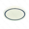 Plafon Led Metal Cromado e Acrílico 49x7cm – Sindora DCX02348