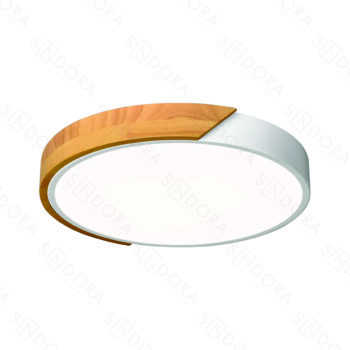 Plafon Led Metal Branco e Acrílico 51x5cm – Sindora DCX02356