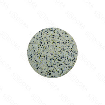 Arandela em Metal e Concreto com Pedra 24x4CM  -   Sindora  - DCB02628