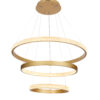 Pendente Alumínio Dourado Fosco 40×60×80CM – Sindora DCD015073