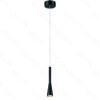 Pendente Metal Preto e Acrílico 5×28CM – Sindora DCD01811