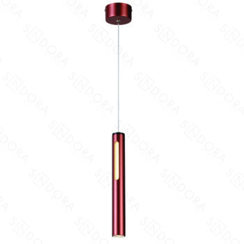 Pendente em Metal Marrom e Acrílico 32,5x4CM - Sindora DCD01824