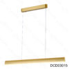 Pendente Alumínio Dourado e Acrílico 100x3,5x200CM – Sindora DCD03015