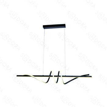 Pendente Metal Dourado e Silicone 100×16,5CM – Sindora QD05010
