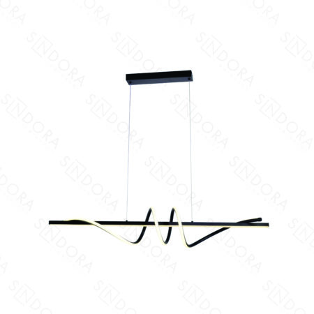 Pendente Metal Dourado e Silicone 100×16,5CM – Sindora QD05010