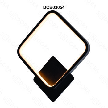 Arandela Metal Preto e Silicone 28×32 cm - Sindora DCB03054