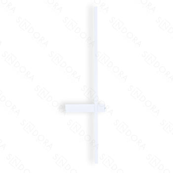 Arandela em Metal Branco com Silicone 80x20x3CM - Sindora DCB03138