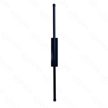 Arandela em Metal Preto com Silicone 80CM - Sindora DCB03143
