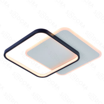 Plafon Metal Dourado Acrílico e Silicone 50 cm - Sindora DCX03130 