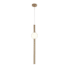 Pendente Duplo em Metal Bronze com Acrílico 2x60CM - Sindora QD05150