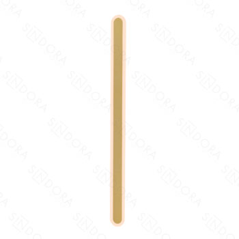 Arandela em Metal Dourado 60CM - Sindora DCB03151