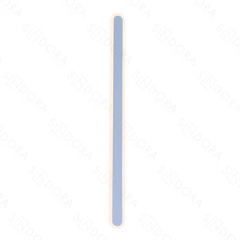 Arandela em Metal Branco 60CM - Sindora DCB03153