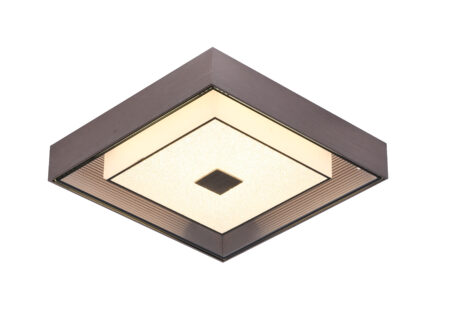 Plafon Cristais Marrom 34×9 cm – Sindora DCX015064