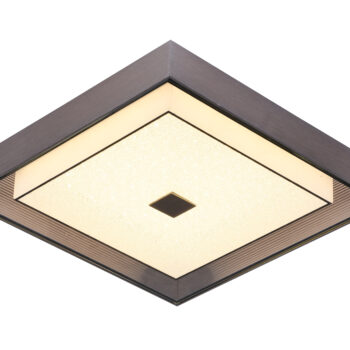Plafon Cristais Marrom 44×9 cm – Sindora DCX015067 
