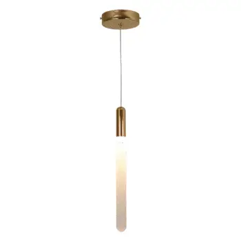 Pendente em Metal Dourado com Acrílico 3x32CM - Sindora DCD02164