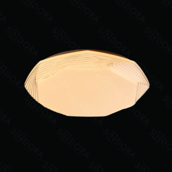 Plafon em Metal Branco 50×8,5CM - SINDORA DCX00349