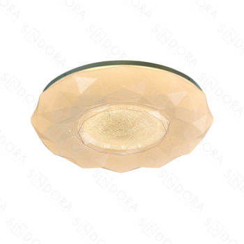 Plafon em Metal Branco 49×8CM - SINDORA DCX00353