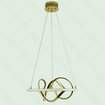 Pendente Metal dourado 52CM - SINDORA DCD01280