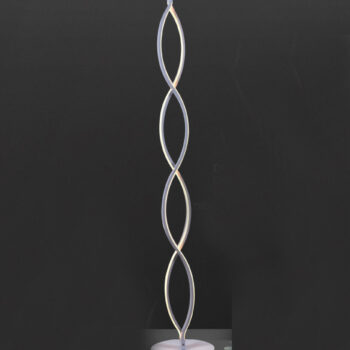 Coluna LED Alumínio Branco Com Silicone 22×142CM - SINDORA DCD015028