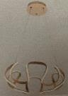Pendente Metal Dourado 55×55×25CM - SINDORA DCD015035