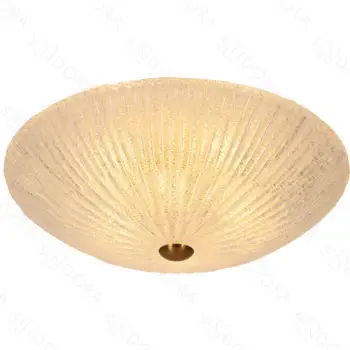 Plafon Metal Bronze com Vidro e Mini Cristais 60CM - SINDORA DCX04066