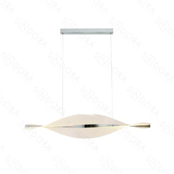 Pendente Metal Cromado 100×19CM - SINDORA QD05203