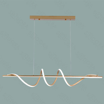 Pendente Metal Dourado E Silicone 100CM - SINDORA QD05319